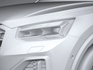 Audi Q2 S-line 2021 3D Model