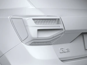 Audi Q2 S-line 2021 3D Model
