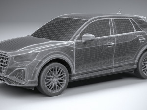Audi Q2 S-line 2021 3D Model