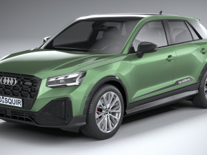 Audi SQ2 2021 3Dモデル