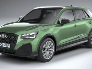 Audi SQ2 2021 3D Model