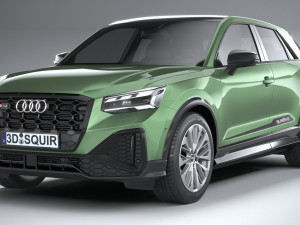 Audi SQ2 2021 3Dモデル