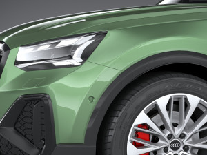 Audi SQ2 2021 3Dモデル