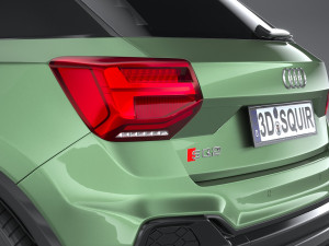 Audi SQ2 2021 3Dモデル