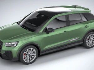 Audi SQ2 2021 3D Model