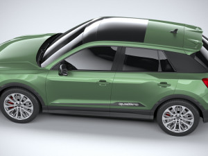 Audi SQ2 2021 3Dモデル