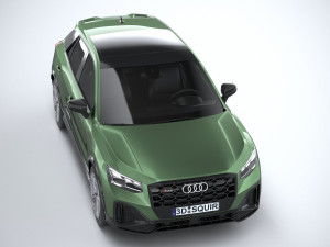 Audi SQ2 2021 3Dモデル