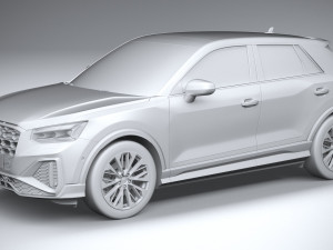 Audi SQ2 2021 3Dモデル
