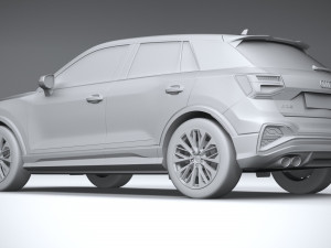 Audi SQ2 2021 3Dモデル