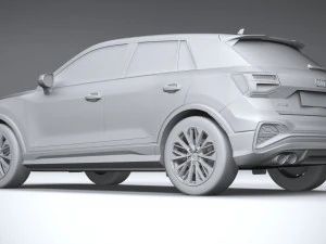 Audi SQ2 2021 3D Model