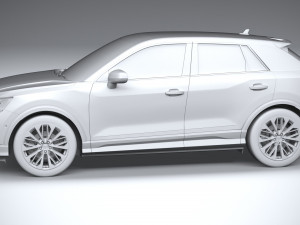 Audi SQ2 2021 3Dモデル
