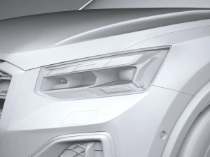 Audi SQ2 2021 3D Model