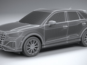 Audi SQ2 2021 3Dモデル