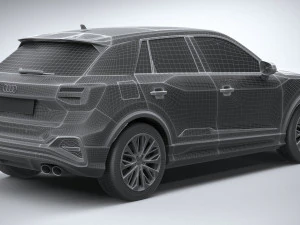 Audi SQ2 2021 3D Model