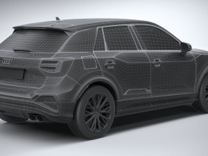 Audi SQ2 2021 3Dモデル