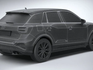 Audi SQ2 2021 3D Model