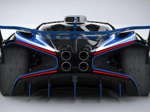 Bugatti Bolide Concept 2020 3D 모델