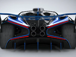 Bugatti Bolide Concept 2020 3D Model
