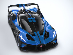 Bugatti Bolide Concept 2020 3D 모델