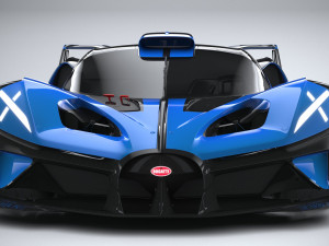 Bugatti Bolide Concept 2020 3D 모델