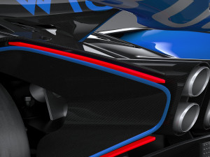 Bugatti Bolide Concept 2020 3D 모델