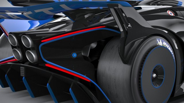 Bugatti Bolide Concept 2020 3D-modell $199 - .3ds .c4d .fbx .ma