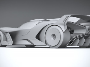 Bugatti Bolide Concept 2020 3D 모델