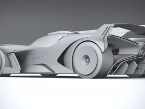 Bugatti Bolide Concept 2020 3D Model