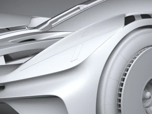 Bugatti Bolide Concept 2020 3D Model