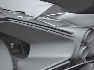 Bugatti Bolide Concept 2020 3D 모델