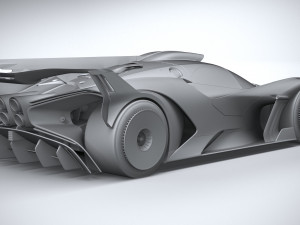 Bugatti Bolide Concept 2020 3D 모델