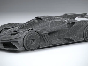 Bugatti Bolide Concept 2020 3D Model
