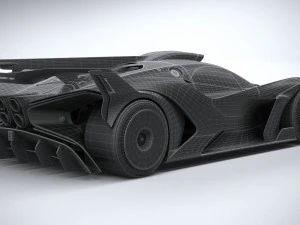 Bugatti Bolide Concept 2020 3D Model