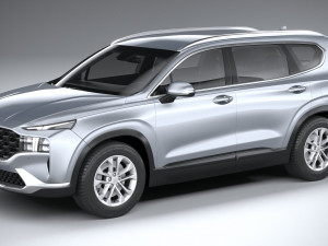 Hyundai Santa Fe Basic 2021 3D Model