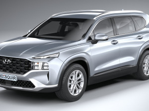 Hyundai Santa Fe Basic 2021 Modelo 3D