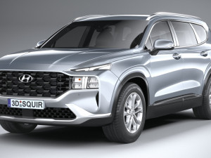 Hyundai Santa Fe Basic 2021 Modelo 3D