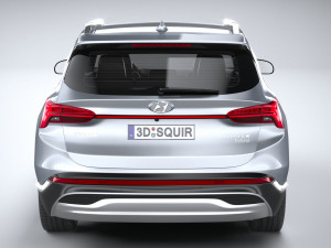 Hyundai Santa Fe Basic 2021 Modelo 3D