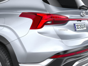 Hyundai Santa Fe Basic 2021 Modelo 3D
