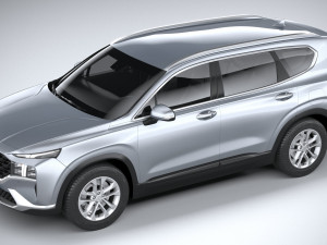 Hyundai Santa Fe Basic 2021 Modelo 3D
