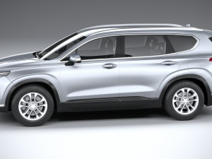Hyundai Santa Fe Basic 2021 Modelo 3D