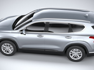 Hyundai Santa Fe Basic 2021 Modelo 3D