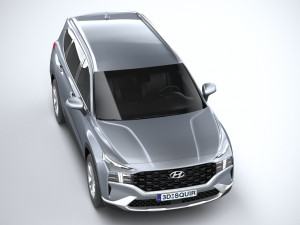 Hyundai Santa Fe Basic 2021 Modelo 3D