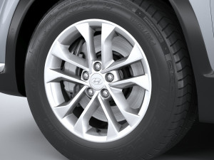 Hyundai Santa Fe Basic 2021 Modelo 3D