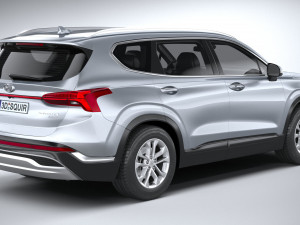 Hyundai Santa Fe Basic 2021 Modelo 3D