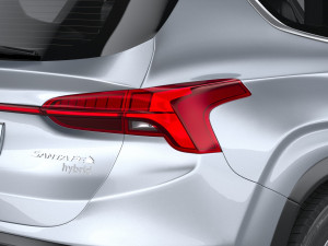 Hyundai Santa Fe Basic 2021 Modelo 3D