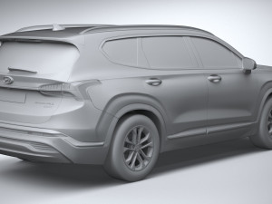 Hyundai Santa Fe Basic 2021 Modelo 3D