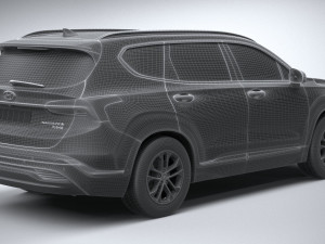 Hyundai Santa Fe Basic 2021 Modelo 3D