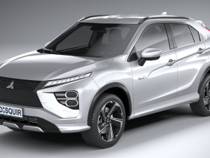 Mitsubishi Eclipse Cross 2022 3D Model