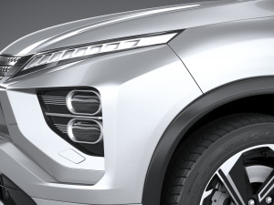 Mitsubishi Eclipse Cross 2022 3D Model