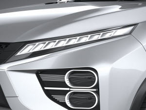 Mitsubishi Eclipse Cross 2022 3D Model